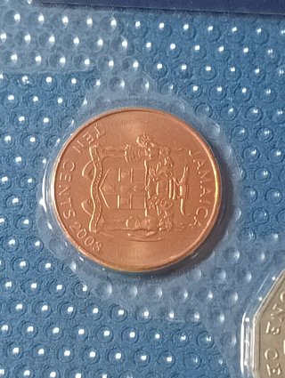 Monete Giamaica 1 Dollaro 100 Cent