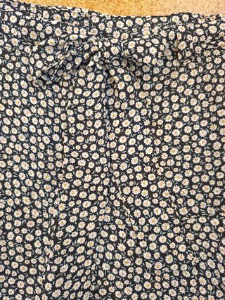 Minifalda estampada flores