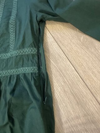 Vestido Tantra verde botella talla M