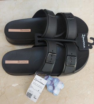 Chanclas Ipanema Leme Negras Talla 41-42