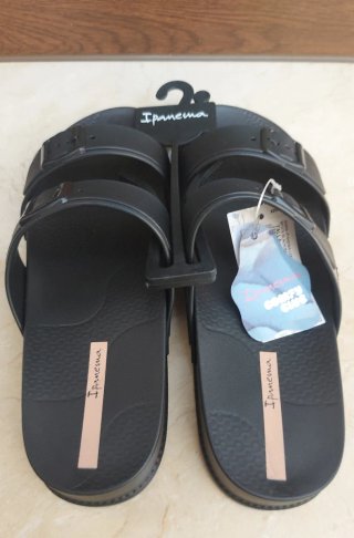Chanclas Ipanema Leme Negras Talla 41-42