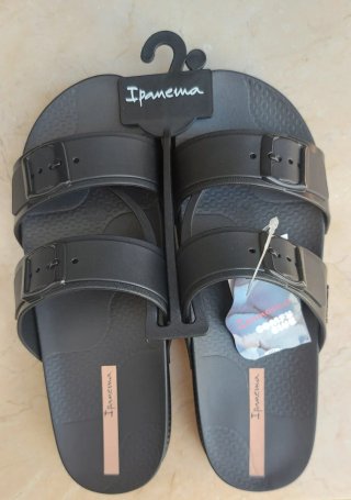 Chanclas Ipanema Leme Negras Talla 41-42