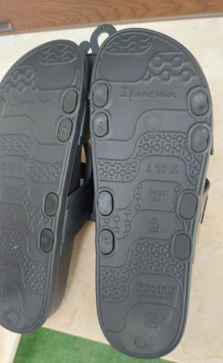 Chanclas Ipanema Leme Negras Talla 41-42