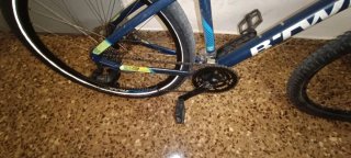 Bicicleta Montaña Rockrider Azul