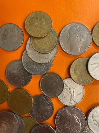 Lotto monete lire italiane