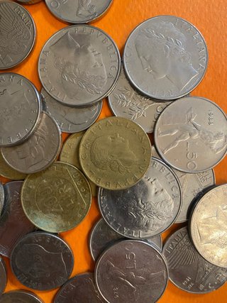 Lotto monete lire italiane