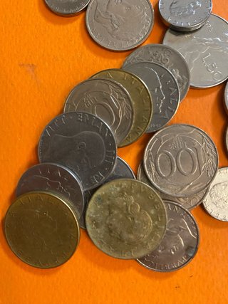 Lotto monete lire italiane