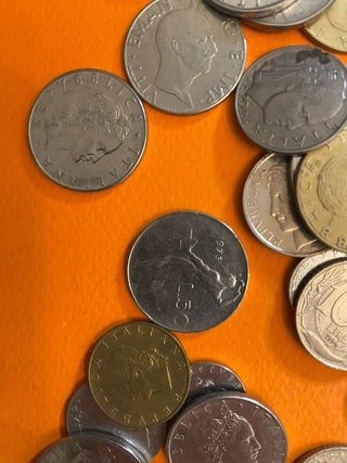 Lotto monete lire italiane