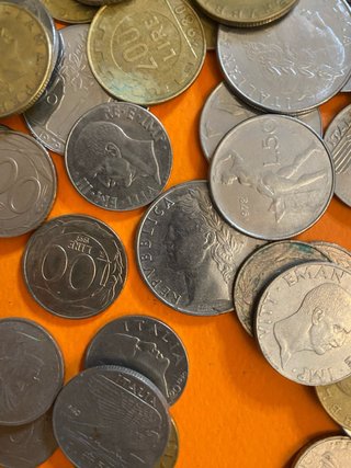Lotto monete lire italiane