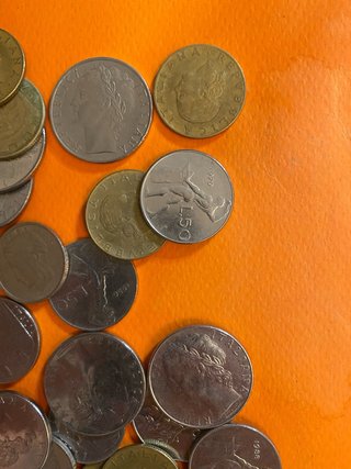 Lotto monete lire italiane