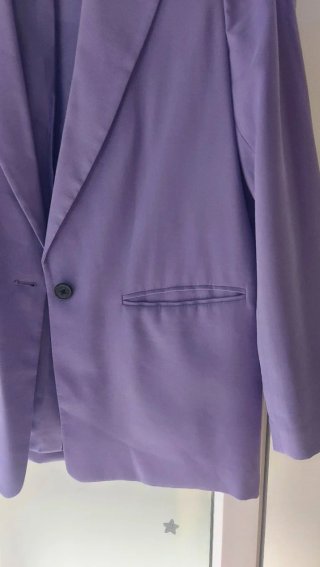 Blazer violeta Mujer