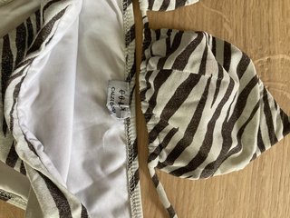 Set Bikini a righe e zebrato tg 42