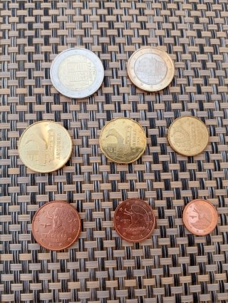 Serie completa monedas Andorra