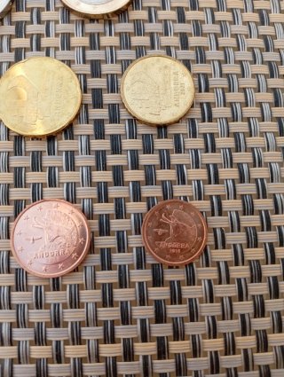 Serie completa monedas Andorra