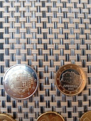 Serie completa monedas Andorra