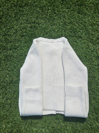 Jersey ZARA Blanco Botones Dorados Talla S