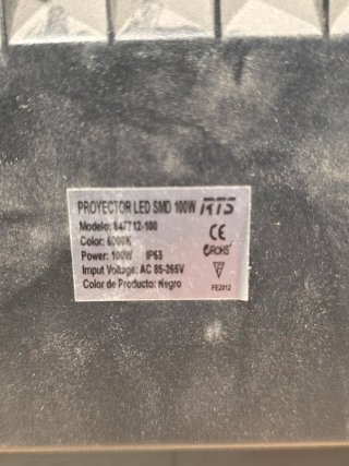 Foco LED 100W IP65
