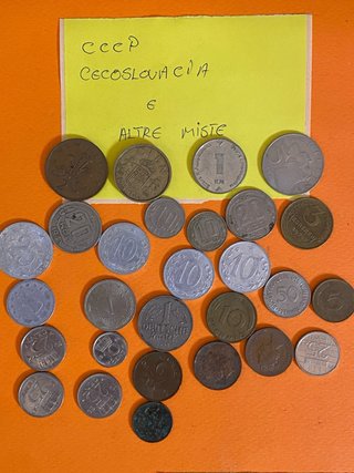 Lotto monete varie nazioni