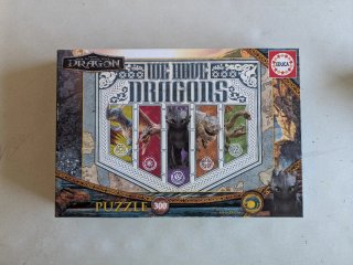 Puzzle Educa Como entrenar a tu dragón 300 piezas