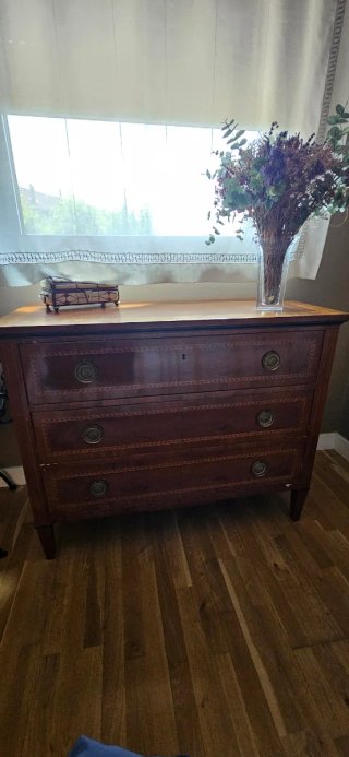 Conjunto de Muebles Marquetería