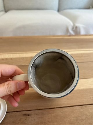 Taza cerámica Natura con tapa