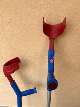 Muletas para Niños extensibles colores