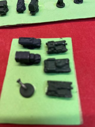 Lotto modellini militari miniatura
