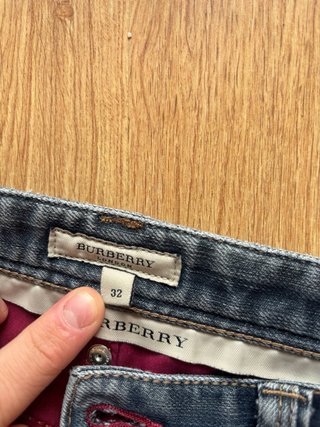 Jeans Burberry Vintage Azul