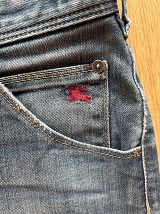 Jeans Burberry Vintage Azul