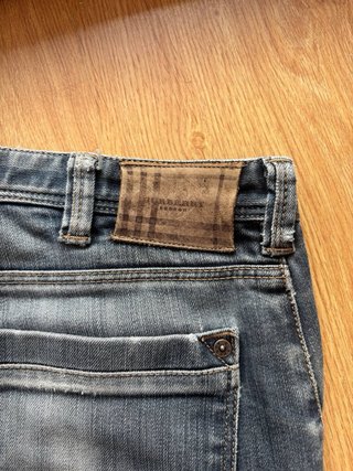Jeans Burberry Vintage Azul