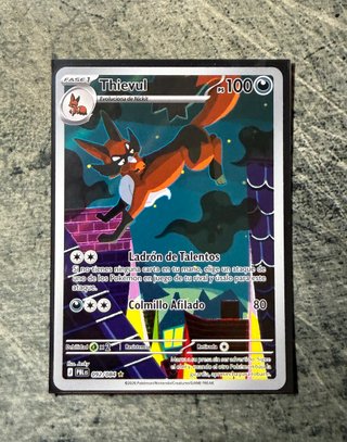 Thievul Oscuridad Absoluta Carta Pokemon