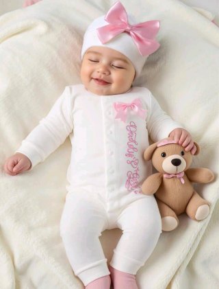 Body bebé nuevo con gorrito