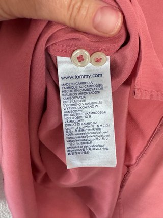 Blusa Tommy Hilfiger Rosa