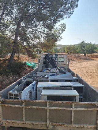 Recogida aire acondicionado a domicilio