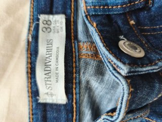 Vaqueros Stradivarius Talla 38