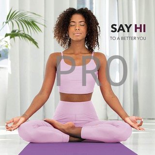 Esterilla de yoga - lila-rosa