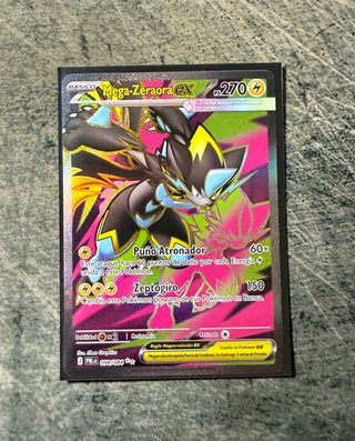Mega Zeraora EX Oscuridad Absoluta Carta Pokemon