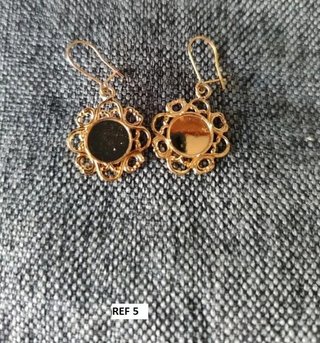 Bases Metálicas para Pendientes y Manualidades