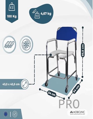 Silla para WC Mobiclinic