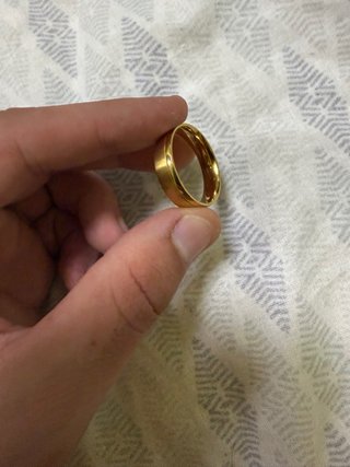 Anillo Oro bañado en oro