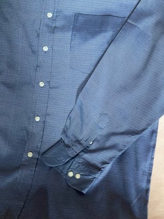 Camicia uomo 1ST AMERICAN blu taglia XL
