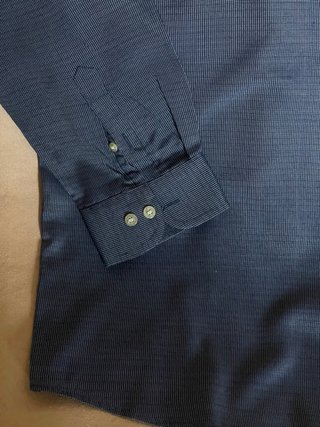 Camicia uomo 1ST AMERICAN blu taglia XL