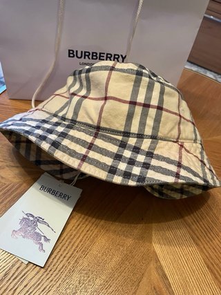 Panamá Burberry Clásico Beige Multicolor
