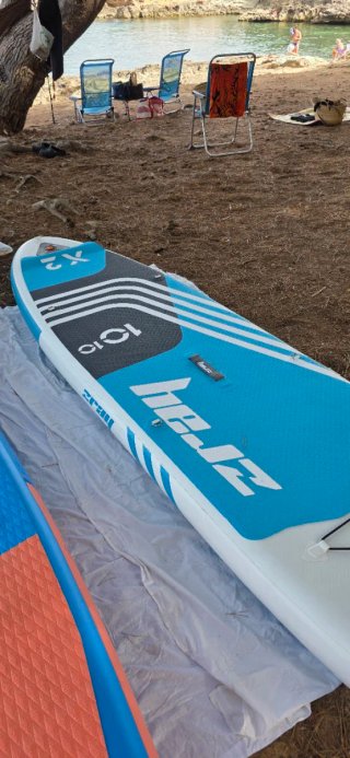 Tabla Paddle Surf Azul y Blanca