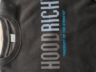 Sudadera Hoodrich Negra