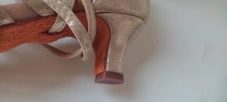Zapatos de baile Go Salera Beige/Oro