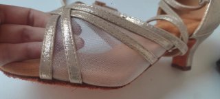 Zapatos de baile Go Salera Beige/Oro