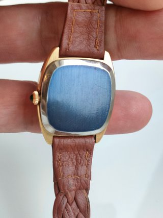 Omega Genève Reloj Dama Oro Cuero