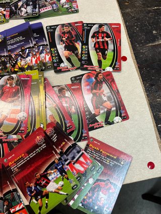 Lotto 125 Carte Calcio Wizards 2001-02 Serie A