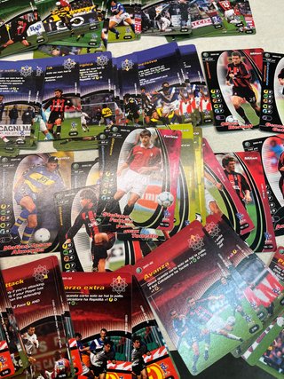 Lotto 125 Carte Calcio Wizards 2001-02 Serie A